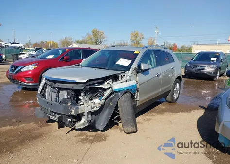 2014 Cadillac Srx Luxury Collection из США, поврежденный, VIN 3GYFNBE38ES597693